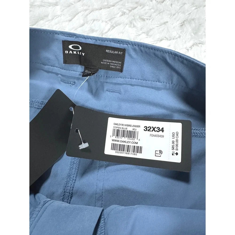 Oakley RC Hybrid Jogger Men's‎ Pants *Copen Blue size 32x34 - New with tags!